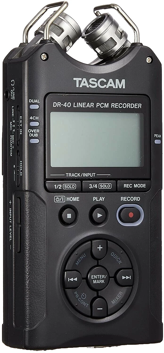 Grabadoras de audio profesional con Alimentación phantom