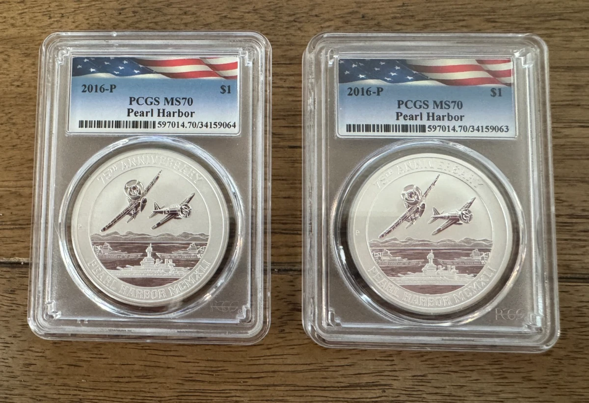 Pearl Harbor Coin In Silver Bullion Coins for sale | eBay