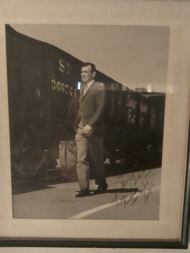 TV-SHOW "THE FUGITIVE" MIT DAVID JANSSEN. Signiert David J.