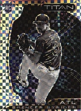 2022 Panini Chronicles #18 Spencer Strider Titan Building Blocks