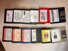 Konvolut 12x Retro Disketten SimCity Classics Data Becker Pearl Rockford MOD4WIN