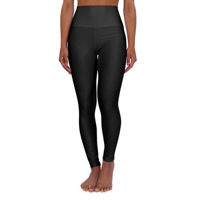 APJ Streetwear Classic High Waisted Yoga Leggings | Black