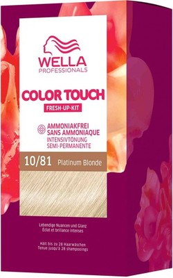 Wella Color Touch Fresh-Up-Kit 10/81 Platinum Blonde 130 ml