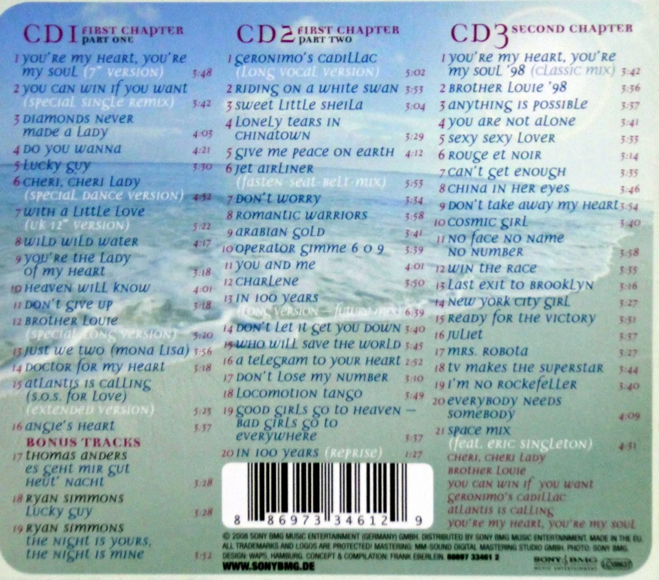 CD - MODERN TALKING - aLL tHE bEST - Bild 2 von 2