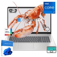 📍HP Laptop 17.3" Touch Backlit PC 10 core Intel I7 UpTo 64GB RAM 2TB Windows 11