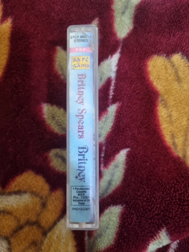 Britney Spears Britney INDIA MADE CASSETTE - Image 2 of 4