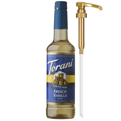 Sugar Free Coffee Syrup, French Vanilla Flavored Syrup for Drinks, Zero Calor...