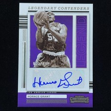 2022 Panini Legendary Conteenders Horace Grant Los Angeles Lakers Auto/199#LCHGR