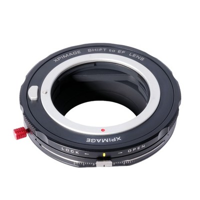 XPimage SHIFT Lock Lens Adapter for EF Mount Lens to Fujifilm Fuji X X-T5 Camera