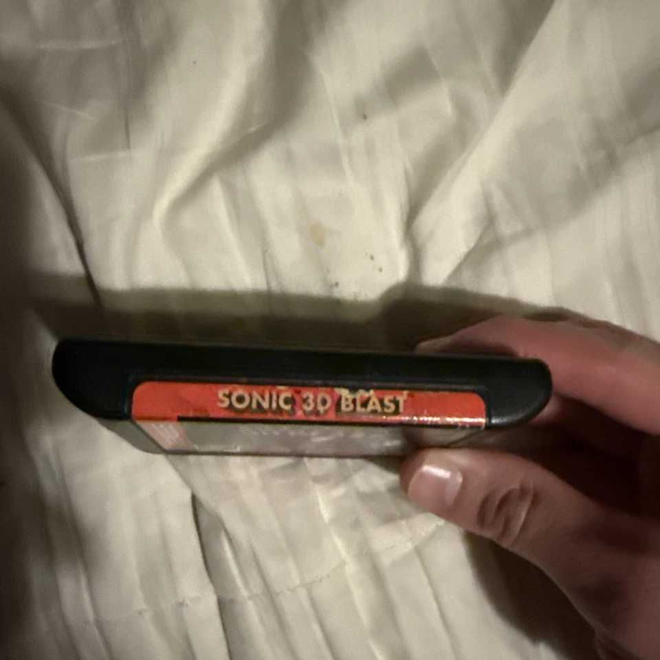 Sonic 3D Blast Cartridge for Sega Genesis 1996, Authentic, Tested Working - Image 2 of 4
