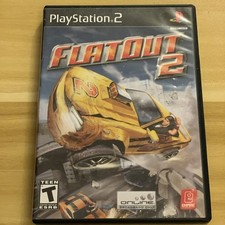 FlatOut 2 Sony PlayStation 2 (2006) Black Label CIB