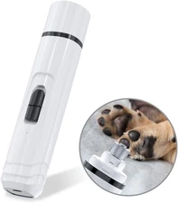 DELOMO Pet Nail Grinder for Dogs & Cat Quiet, 2 Speed and 3 Ports Nail Grinder, 
