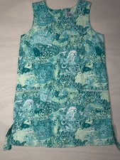 Lilly Pulitzer Shift Dress Girls Size 14 Safari Animals Zebra Lion Tiger