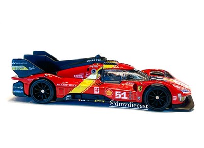 Hot Wheels Ferrari 499P ブラック Hot Wheels Premium Chase Ferrari 499P NOT CARDED, LOOSE in
