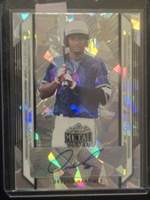 Leaf Metal Draft Baseball  Orelvis Martinez Autograph Cracked Ice #BA-DM1