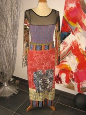 ELEGANTE ROBE LONGUE MAXI DRESS COLLECTION SAVE THE QUEEN M 38 UK M 10