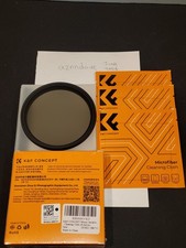 K F Concept 82mm Variable ND2-ND400 ND Lens Filter 1-9 Stops for Camera Lens