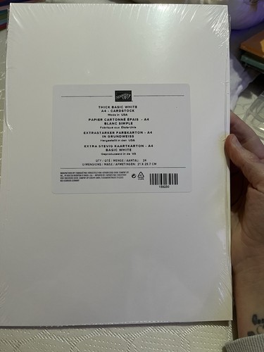 Stampin Up Cardstock