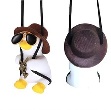 Cool Swinging Duck car Hanging Ornament, Pendant Interior Rearview Mirror Z