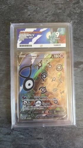 Pokémon TCG Unown V Silver Tempest Alternate Art 177/195 ACE 9