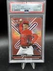 2022 Topps Finest Rose Gold Refractor #/75 Shohei Ohtani #28 PSA 9 MINT