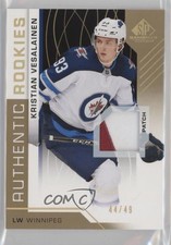 2018 SP Game Used Gold Spectrum Premium Material 44/49 Kristian Vesalainen df7