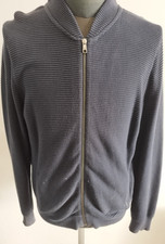 Free Soul „Baltimore Full Zip“ Sweatjacke – Dunkelblau – Ärmellänge 80 cm, Brust