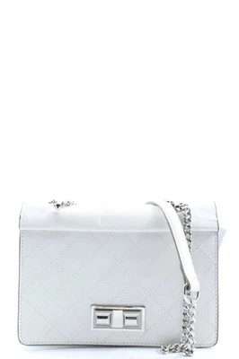 ZARA WOMAN Sac porté épaule Petit Dames Sac gris clair style décontracté - Photo 1/4
