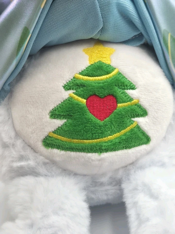 Casaco acolchoado azul Natal 8,5" urso pelúcia novo em folha 2025 Care Bears - Imagem 3 de 3