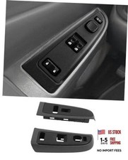 Front Window Control Switch Bezel Cover Compatible with 2003-2007 Chevy