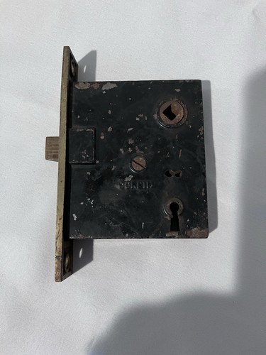 Vintage Brass CORBIN Mortise Lock Door Hardware - NO Key