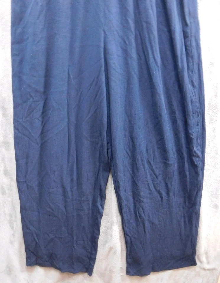 Maurices Jumpsuit Womens Large Lace Bodice Wide Leg Spaghetti Strap One Piece Ou - Image 4 of 4