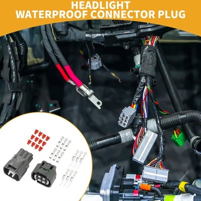 6 Pin Scheinwerfer Wasserdicht Auto Stecker Kabelbaum Steckverbinder für Toyota