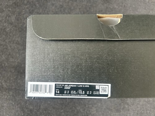 Taglia 13 UK - Nike Air Jordan 1 Golf NRG Low Endless Pursuit Pack G - Foto 3 di 5