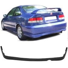 Sasa Made For 1999-2000 Honda Civic 2dr 4dr Bumper Type-r Pu Rear Lip Spoiler