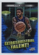 2023-24 Topps Cosmic Chrome Blue Moon Refractor 25/99 Kyrie Irving #ET-6 11cz