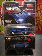 Tsm Model Mini Gt Honda Civic Type R 164 Diecast Blue Modulo Mijo Excl