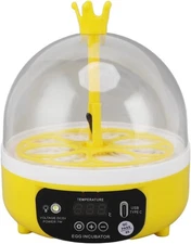 Fdit Mini Egg Incubator with Automatic Temperature Humidity Transparent 
