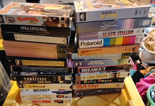 Lot Of 25 Bulk Vhs Tapes All GENRES