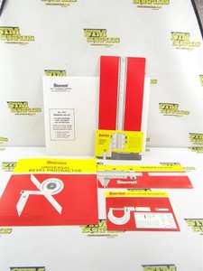 NEW STARRETT NO.1701 TRAINING AID KIT FOR METALWORKING SHOP STUDENTS-APPRENTICES