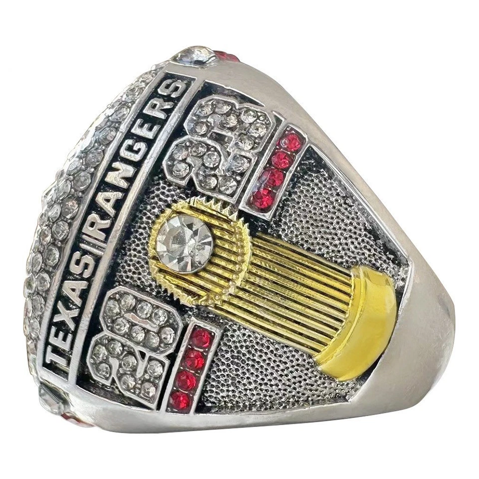2023 Texas Rangers World Series Ring - SEAGER #5 - Fan Gift - MLB Replica Ring - Image 3 of 4
