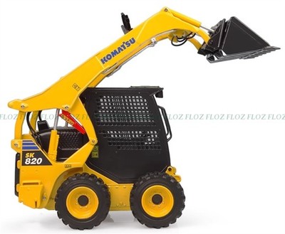 SK400 イエロー　1/50 1:25 for Universal Hobbies for Komatsu SK820-8 Wheel loader