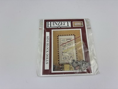 HINZEIT Charmed Dolls Mini Block Counted Cross Stitch Pattern With Charms 9S