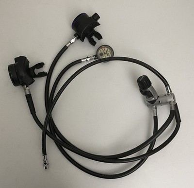 Diving Equipment Lot Regulator Pressure Gauge Dive Rite Oceanic Delta