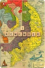 YTOMEAT vietnam war map antique Maps Tin Sign Wall Poster Mural Decor Vintage...