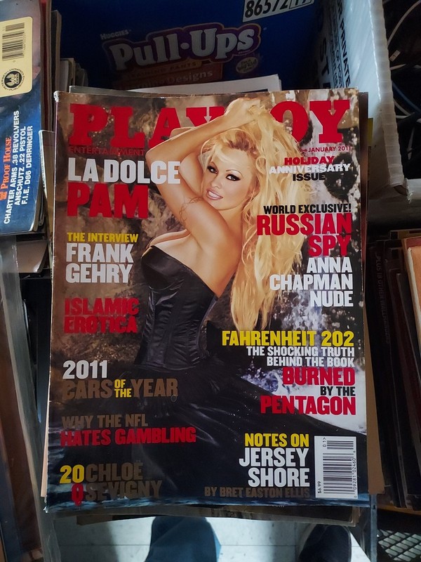 Playboy Magazine January 2011 Pam Anderson