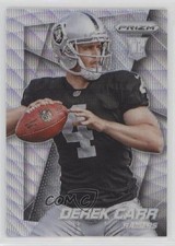 2014 Panini Prizm Light Blue Wave 63/99 Derek Carr #257 7xr
