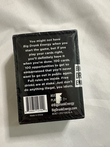 Big Drunk Energy (black) New - Picture 2 of 4
