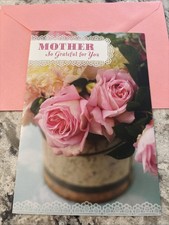 Birthday Mother Mom Grateful Grace Goodness 5  x7  Hallmark Greeting Card