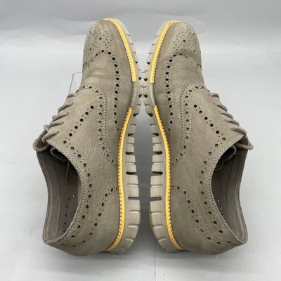 Cole Haan Mens 12 Zerogrand Wingtip Remastered Oxford Gray  display picture 3